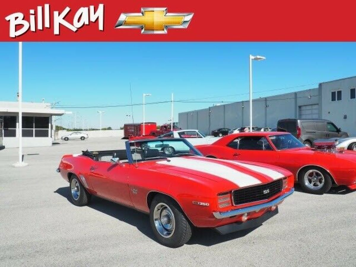 1969 Chevrolet Camaro SS 49222 Miles Red Coupe 8 Cylinder Automatic 1969 Chevrolet Camaro SS