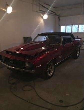 1969 Chevrolet Camaro SS Convertible - photo 12