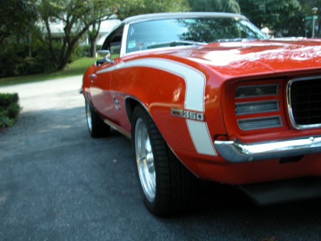 1969 Chevrolet Camaro SS-Trim X11-Factory Code 72-Hugger Orange Conv - photo 4