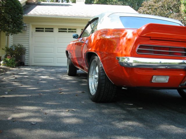 1969 Chevrolet Camaro SS-Trim X11-Factory Code 72-Hugger Orange Conv - photo 7
