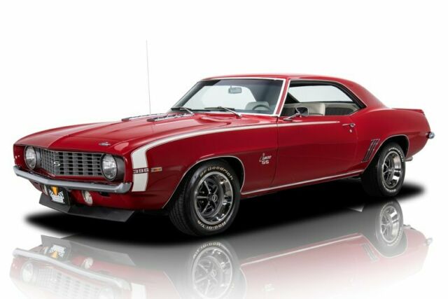 1969 Chevrolet Camaro SS Garnet Red Hardtop 396 V8 4 Speed Manual 1969 Chevrolet Camaro SS