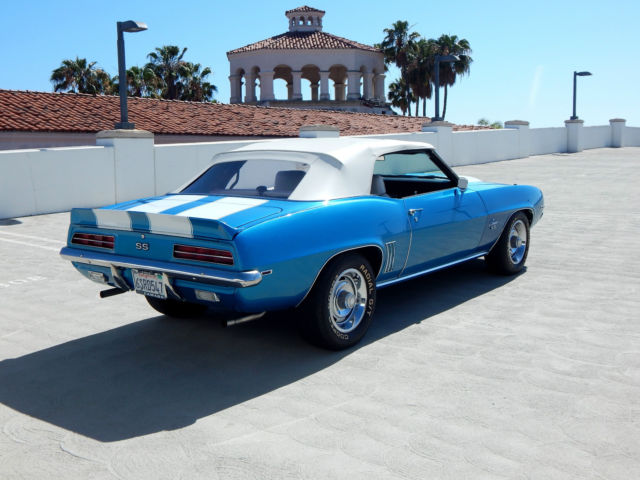 1969 Chevrolet Camaro SS / RS 4-Speed Convertible - photo 12
