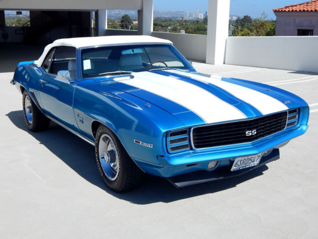 1969 Chevrolet Camaro SS / RS 4-Speed Convertible - photo 9