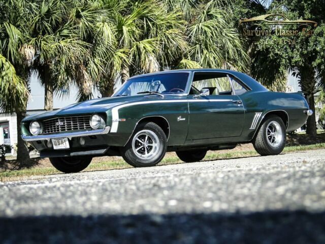 1969 Chevrolet Camaro SS Tribute 83446 Miles Green 2d : 2 Door Hard TOP Turbo 3 1969 Chevrolet Camaro SS Tribute