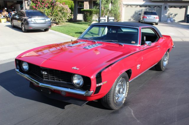 1969 Chevrolet Camaro SS396 X22 1969 Chevrolet Camaro SS396 X22
