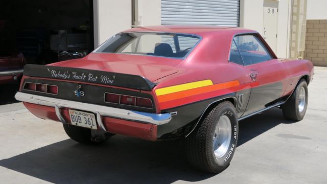 1969 Chevrolet Camaro SS396 X66 4 SPEED! NORWOOD CAR! REAL SS! 2 OWNER! - photo 6