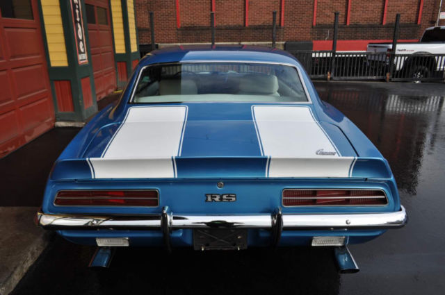 1969 Chevrolet Camaro SSRS LeMans Blue White Houndstooth! - photo 4
