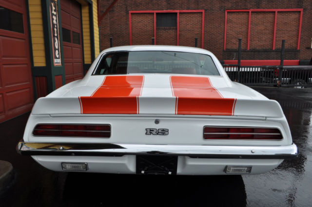 1969 Chevrolet Camaro SSRS White/Hugger Orange Stripes Houndstooth Inter - photo 5