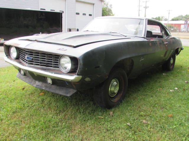 1969 CHEVROLET CAMARO X11 FATHOM GREEN 12 BOLT 427 COPO PROJECT *NO RESERVE!! 1969 Chevrolet Camaro