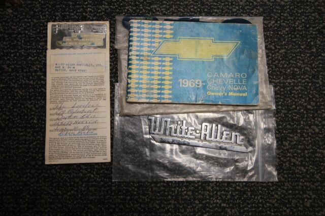 1969 Chevrolet Camaro Z28 - X33 - #'s Match + Protect-O-Plate - photo 12