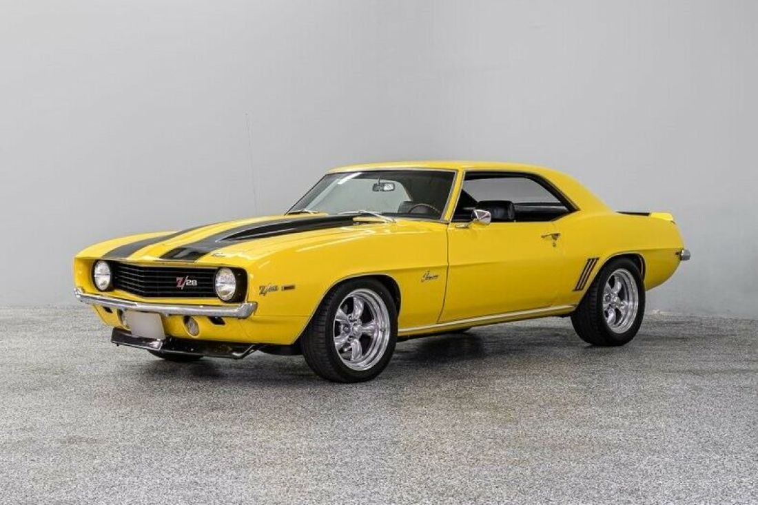1969 Chevrolet Camaro Z28 Clone 34419 Miles Yellow Coupe 350ci 4-Spd Manual 1969 Chevrolet Camaro Z28 Clone