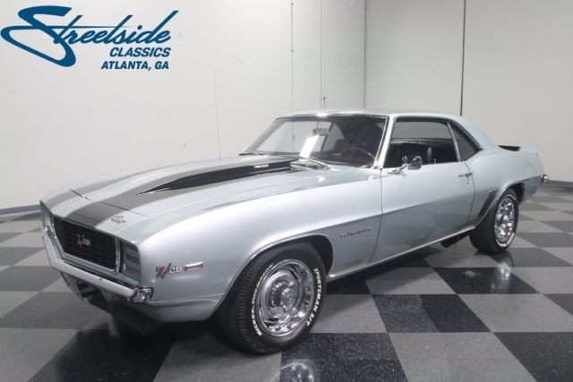 1969 Chevrolet Camaro Z/28 RS 77351 Miles Cortez Silver Coupe 302 V8 4 Speed Man 1969 Chevrolet Camaro Z/28 RS