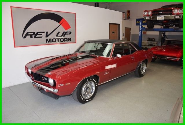 1969 Chevrolet Camaro Z28 Super Sport X11 4 Speed 383 Stroker Documented Resto 1969 Chevrolet Camaro Z28 X11 Super Sport SS