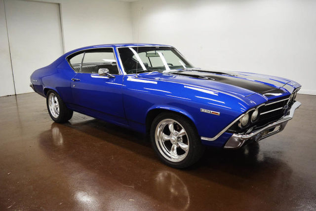 1969 Chevrolet Chevelle 29824 Miles Blue Coupe 350 V8 4-speed Manual 1969 Chevrolet Chevelle --