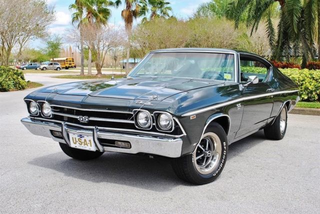 1969 Chevrolet Chevelle 396 V8 Auto A/C Power Steering & Brakes - photo 2