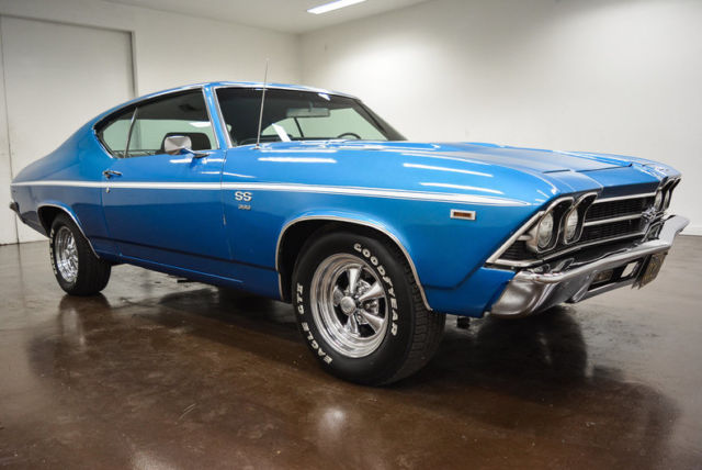1969 Chevrolet Chevelle 5579 Miles BLUE Coupe 396 Big Block V8 Turbo 400 Automa 1969 Chevrolet Chevelle --