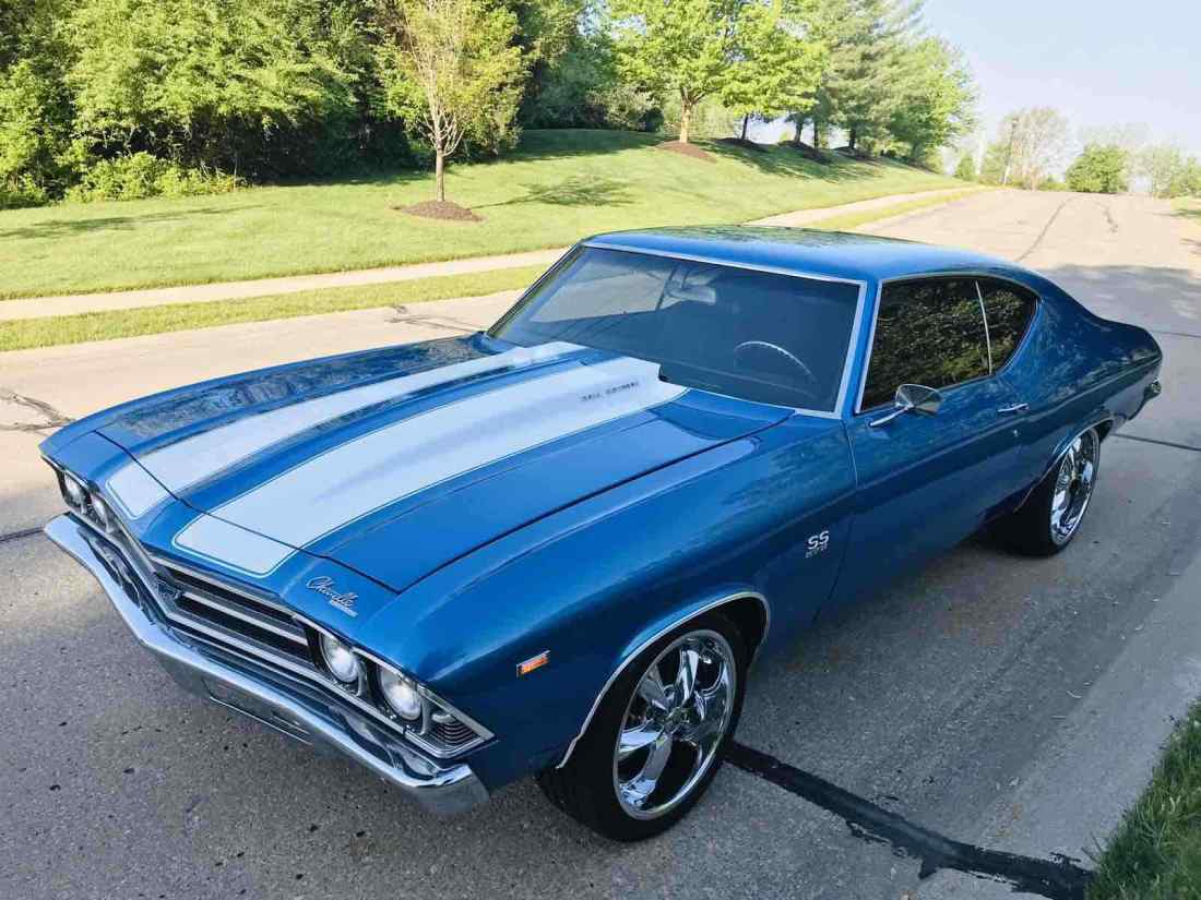 1969 Chevrolet Chevelle 572 BBC Blue RWD Automatic 1969 Chevrolet Chevelle 572 BBC
