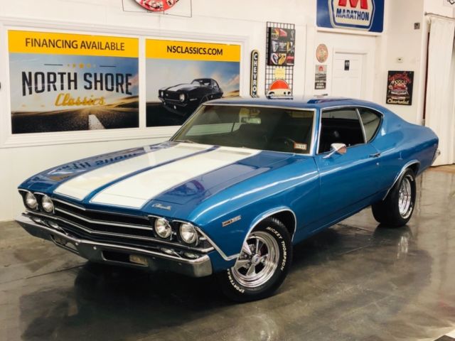 1969 Chevrolet Chevelle, Blue with 66,707 Miles available now! 1969 Chevrolet Chevelle -BIG BLOCK 454-PS PB AUTO-CRAGERS-NICE PAINT-RELIA