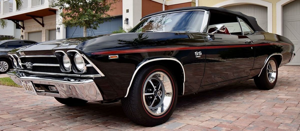 1969 Chevrolet Chevelle Convertible 396/375 HP Borg Warner T10 4 Speed 1969 Chevrolet Chevelle Conv 396/375 Chevelle