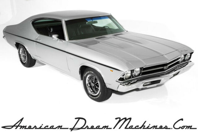 1969 Chevrolet Chevelle Cortez Silver SS 396 PS PB AC Automatic 1969 Chevrolet Chevelle Cortez Silver SS 396 PS PB AC