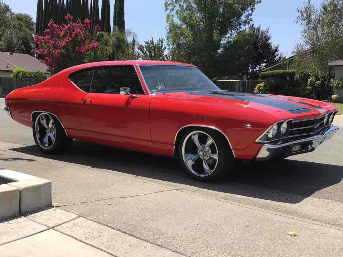1969 Chevrolet Chevelle Coupe Coupe Red RWD Automatic ss 1969 Chevrolet Chevelle Coupe ss