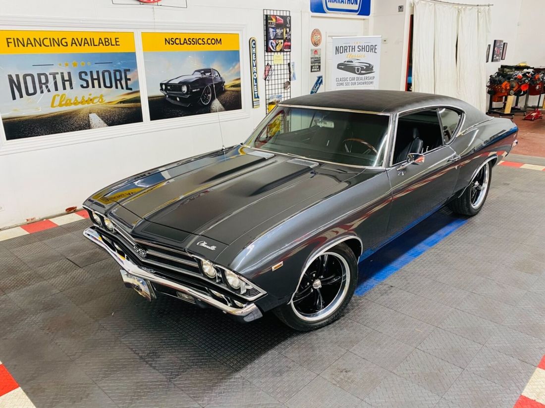 1969 Chevrolet Chevelle, Gray with 868 Miles available now! 1969 Chevrolet Chevelle - FRAME OFF RESTO MOD - 454 ENGINE - VINTAGE AIR -