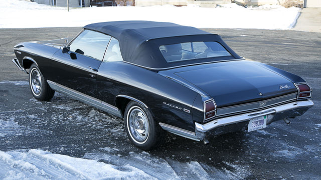 1969 Chevrolet Chevelle Convertible 350 V8 Auto Bucket Seats - photo 5