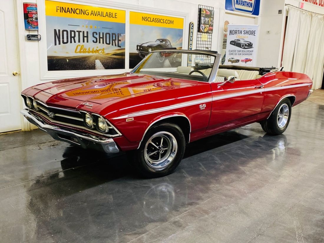 1969 Chevrolet Chevelle - SUPER SPORT CONVERTIBLE - BUILT IN CANADA - 4 SP - photo 2
