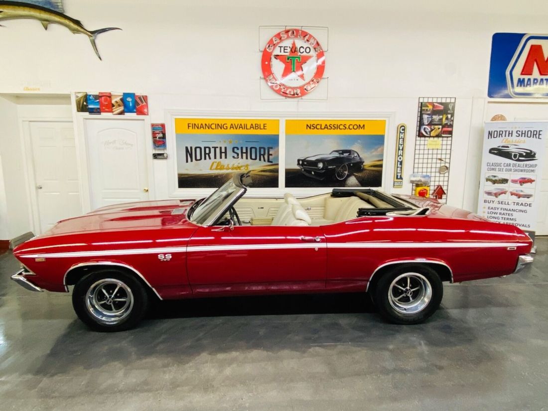 1969 Chevrolet Chevelle - SUPER SPORT CONVERTIBLE - BUILT IN CANADA - 4 SP - photo 5