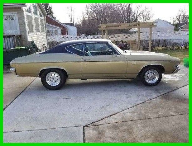 1969 Chevrolet Chevelle SS 396 8 Cylinder Automatic RWD Champagne Gold MARYLAND 1969 Chevrolet Chevelle SS 396