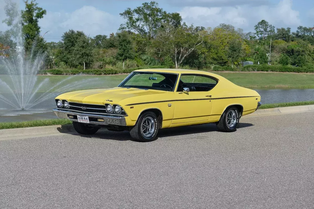 1969 Chevrolet Chevelle SS Matching Numbers and Build Sheet Daytona Yellow 1969 Chevrolet Chevelle Matching Numbers and Build Sheet