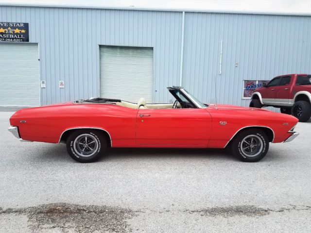 1969 Chevrolet Chevelle SS 396 convertilbe fully documented - photo 3