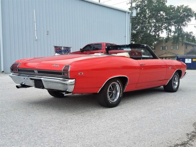 1969 Chevrolet Chevelle SS 396 convertilbe fully documented - photo 4