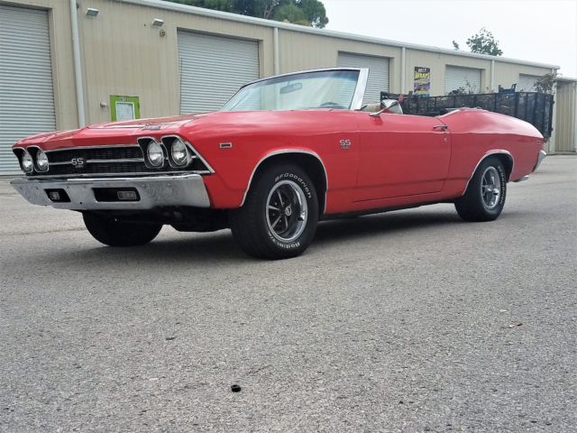 1969 Chevrolet Chevelle SS 396 convertilbe fully documented - photo 5