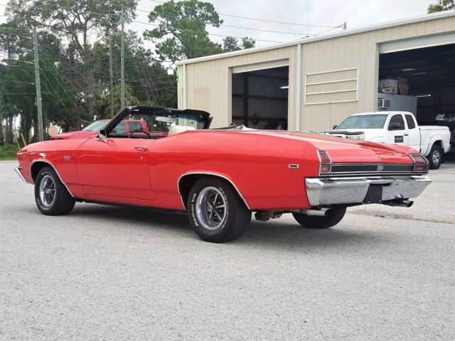 1969 Chevrolet Chevelle SS 396 convertilbe fully documented - photo 6