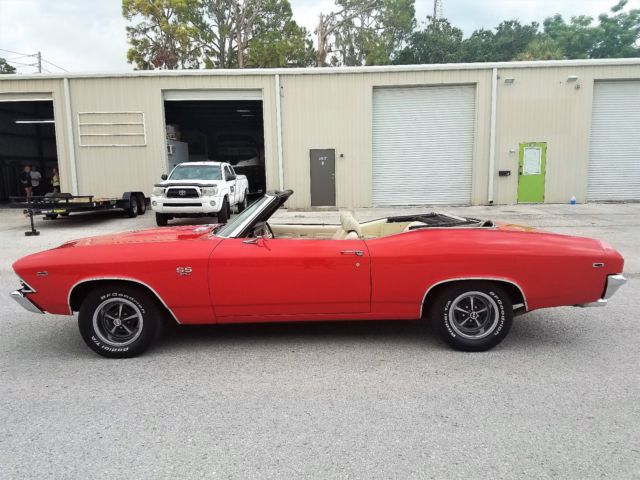 1969 Chevrolet Chevelle SS 396 convertilbe fully documented - photo 7