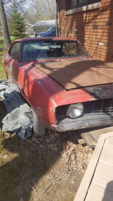 1969 Chevrolet Chevy Camaro 350 Project Clean Title 1969 Chevrolet Camaro