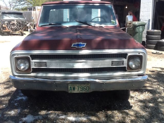 1969 CHEVROLET CHEVY TRUCK. CLASSIC VINTAGE RARE. ORIGINAL. LONGBED. 307 1969 Chevrolet C-10