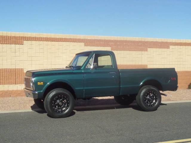 1969 Chevrolet C/K 10 Series, Green with 1,000 Miles available now! 1969 Chevrolet Other Pickups CUSTOM CST 4X4