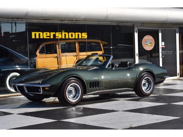 1969 Chevrolet Corvette 4 Speed Manual 2-Door Convertible 1969 Chevrolet Corvette