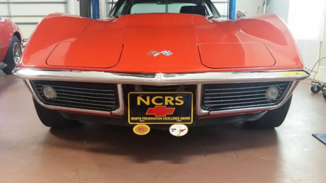 1969 CHEVROLET CORVETTE 427 NCRS 5 STAR BOWTIE WINNER 1969 Chevrolet Corvette