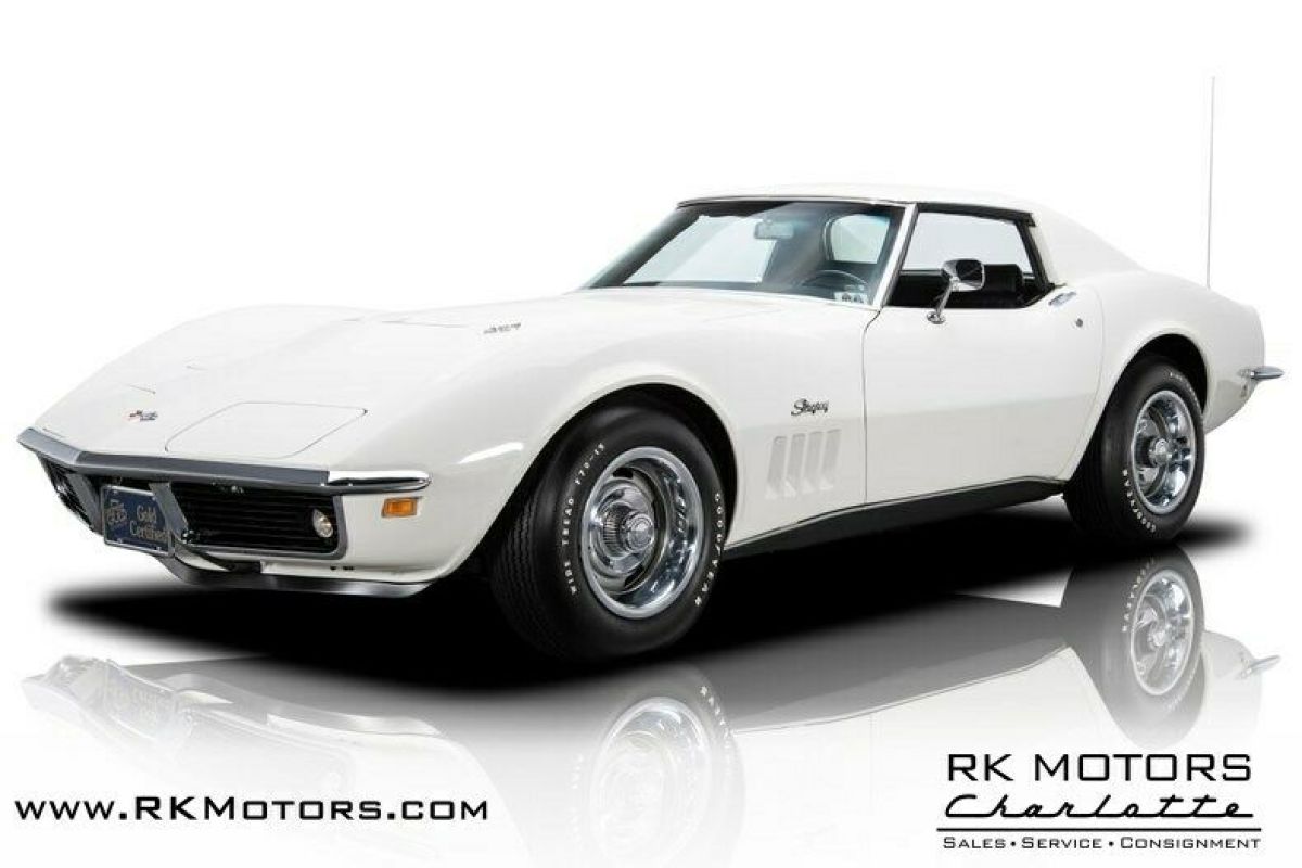 1969 Chevrolet Corvette Can-Am White Coupe 427 V8 3 Speed Automatic 1969 Chevrolet Corvette