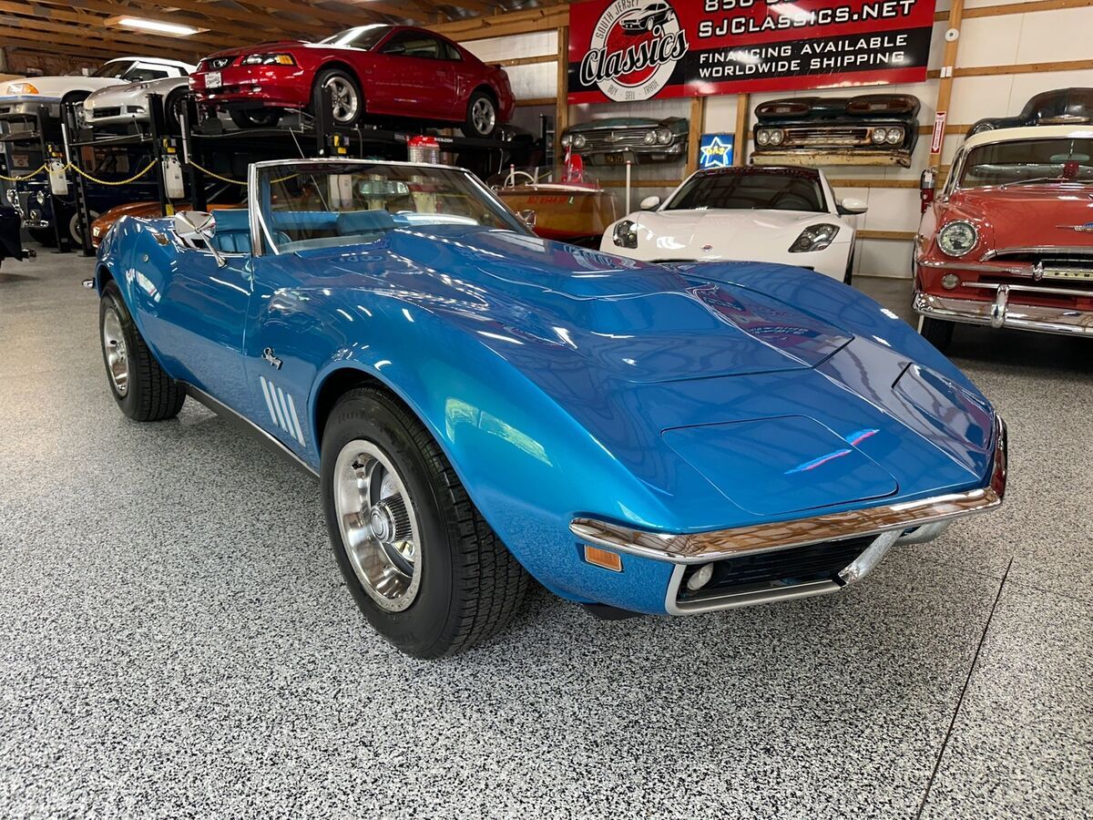 1969 Chevrolet Corvette Convertible 350 V8 4-spd Power Brakes 2 - Tops - photo 10