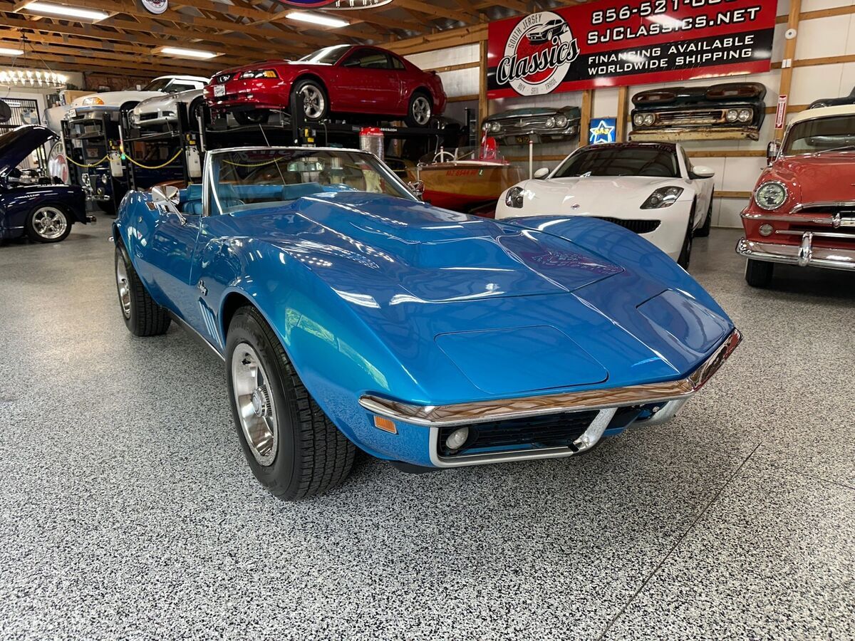 1969 Chevrolet Corvette Convertible 350 V8 4-spd Power Brakes 2 - Tops - photo 11