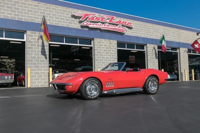 1969 Chevrolet Corvette Convertible Numbers Matching 427 Two Tops 1969 Chevrolet Corvette
