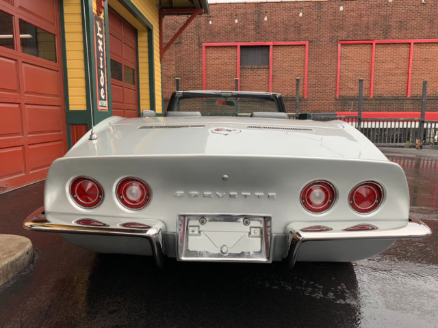 1969 Chevrolet Corvette Cortez Silver Convertible 350hp 4sp Side Exhaust - photo 10