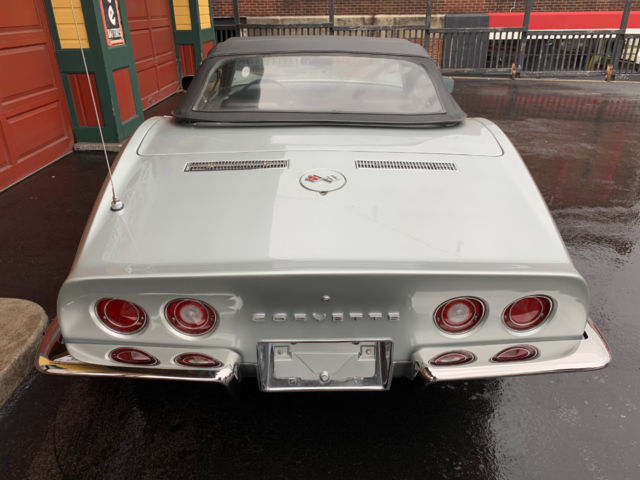 1969 Chevrolet Corvette Cortez Silver Convertible 350hp 4sp Side Exhaust - photo 5