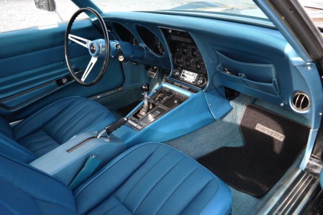 1969 Chevrolet Corvette FrameOff*Black/Blue*#sMatch427/390*PW*SidePipes* - photo 8