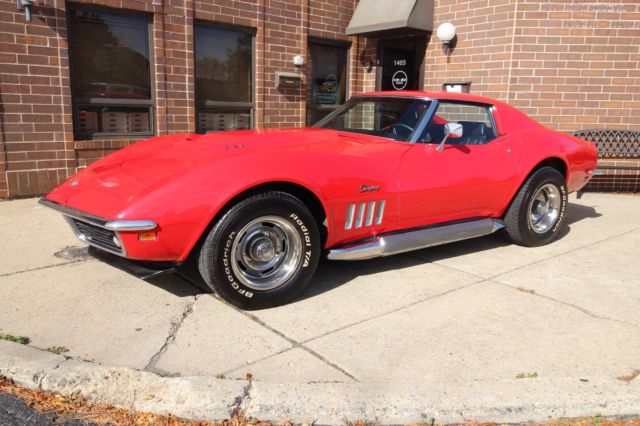 1969 Chevrolet Corvette L36 427 4spd 1968 1970 1971 1972 390HP #'s Match 1969 Chevrolet Corvette - L36 427 #'s Matching - 4Spd