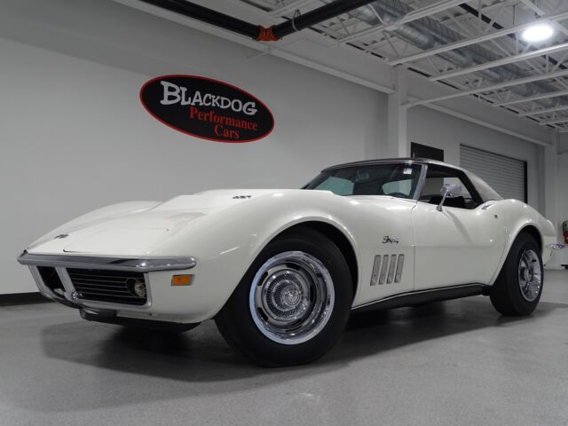 1969 Chevrolet Corvette L88 Convertible 6,456 Miles Can-Am White Convertible V8 1969 Chevrolet Corvette L88 Convertible